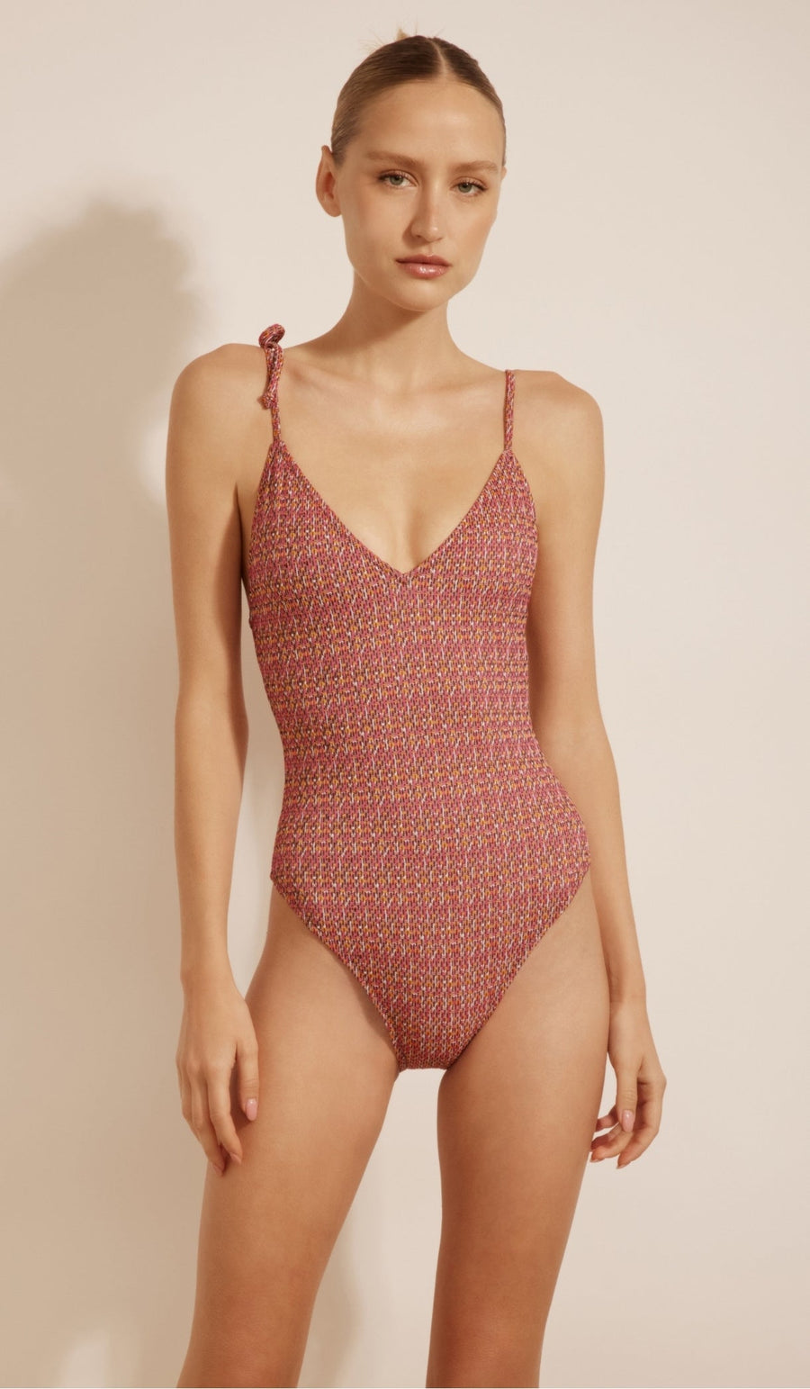 FIONA One Piece - Multicolored Pink