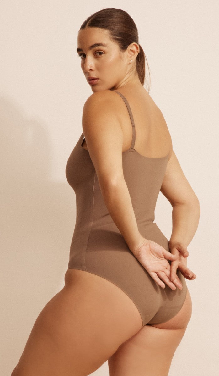 Sculpting Bodysuit - Mocha
