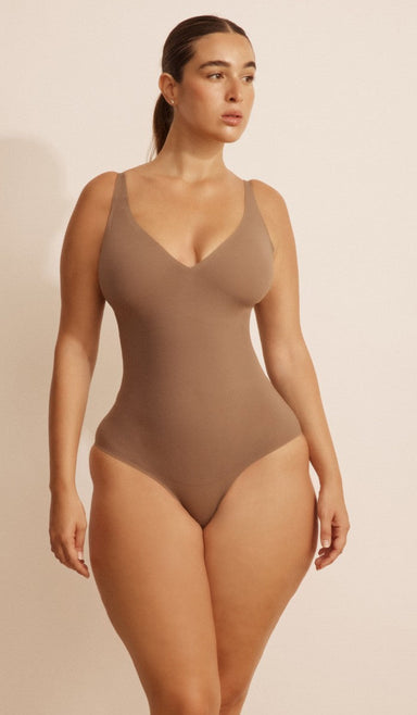 Sculpting Bodysuit - Mocha