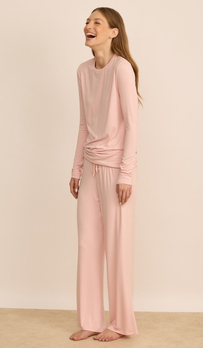 Modal Tee Set - Millie Baby Pink