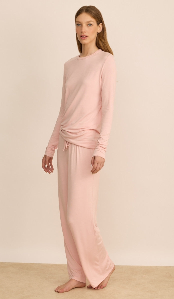 Modal Tee Set - Millie Baby Pink