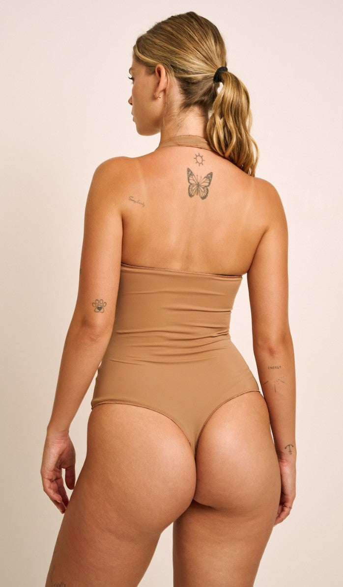 Bodysuit - Bailey - Caramel - Detail