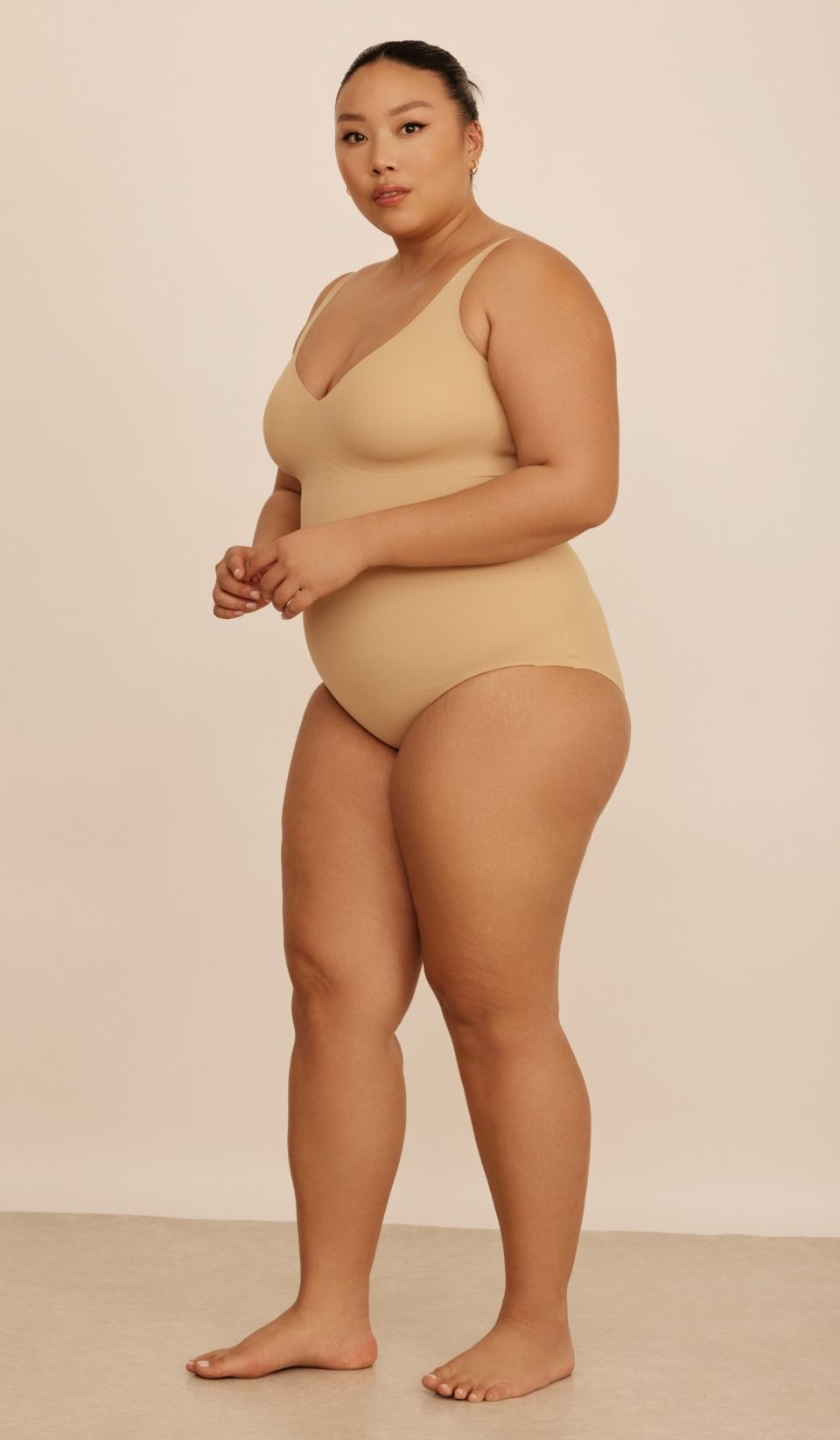 Beige Shaping Bodysuit - LIGHT