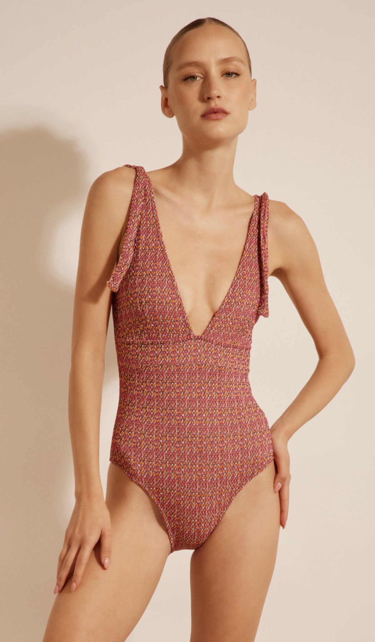 Camila One Piece - Pink Multi