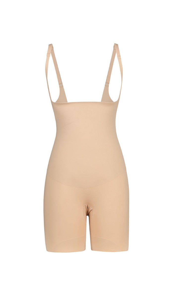 SCULPTING OPEN-CHEST OVERALL - POWDER