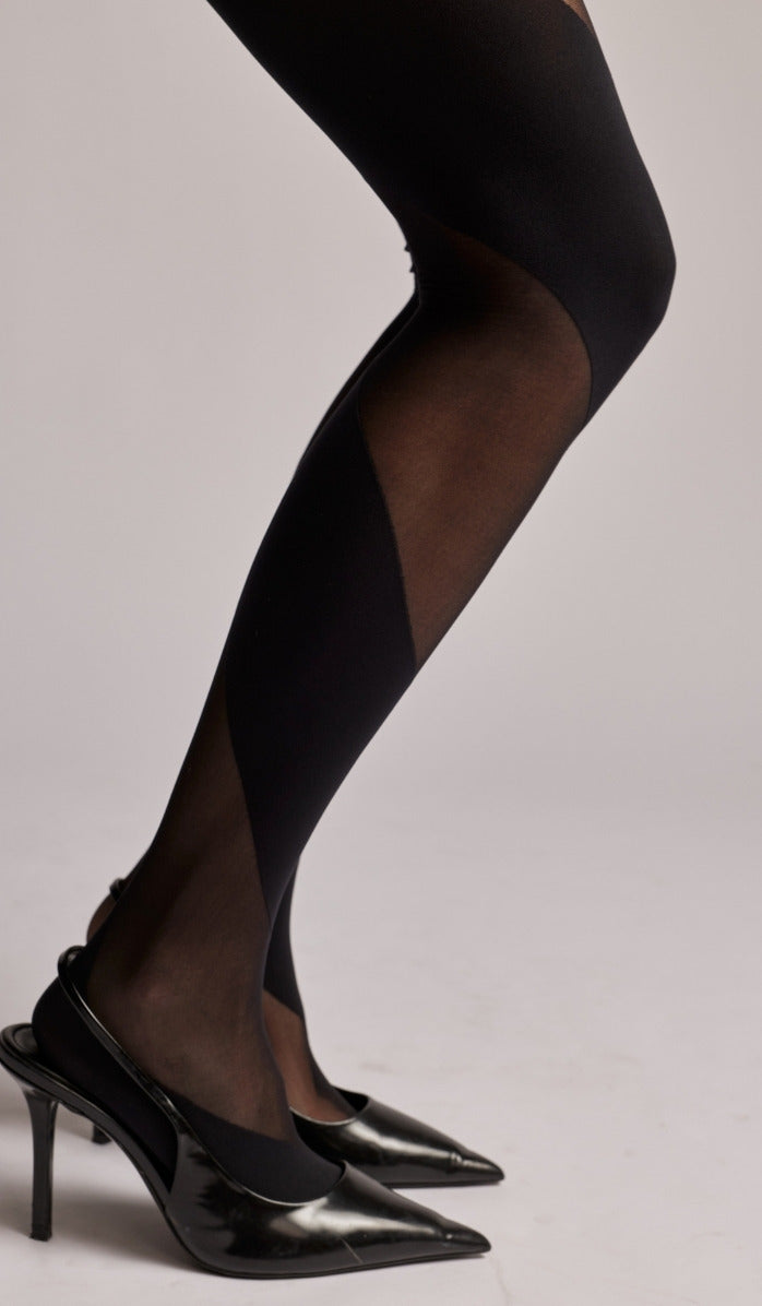 Spiral Tights - Black