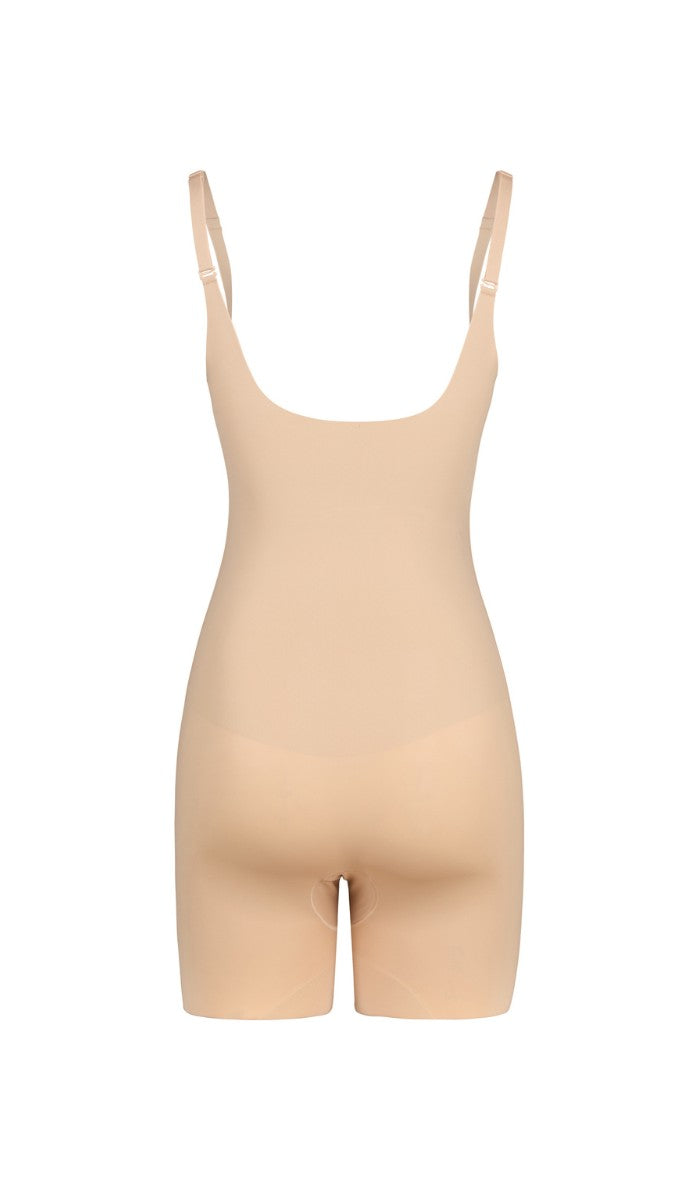 SCULPTING OPEN-CHEST OVERALL - POWDER