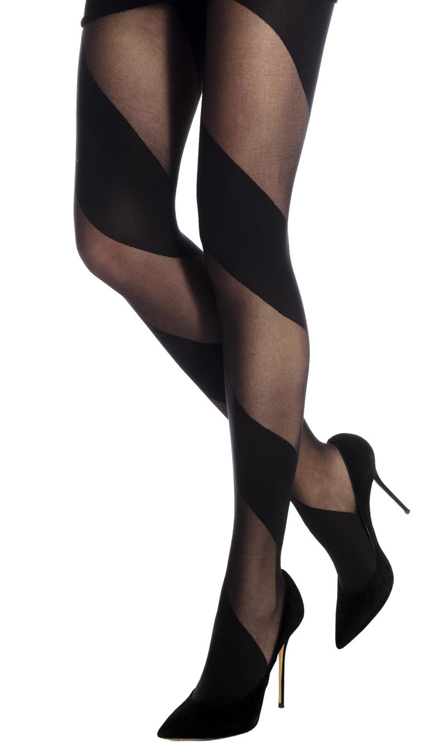 Spiral Tights - Black