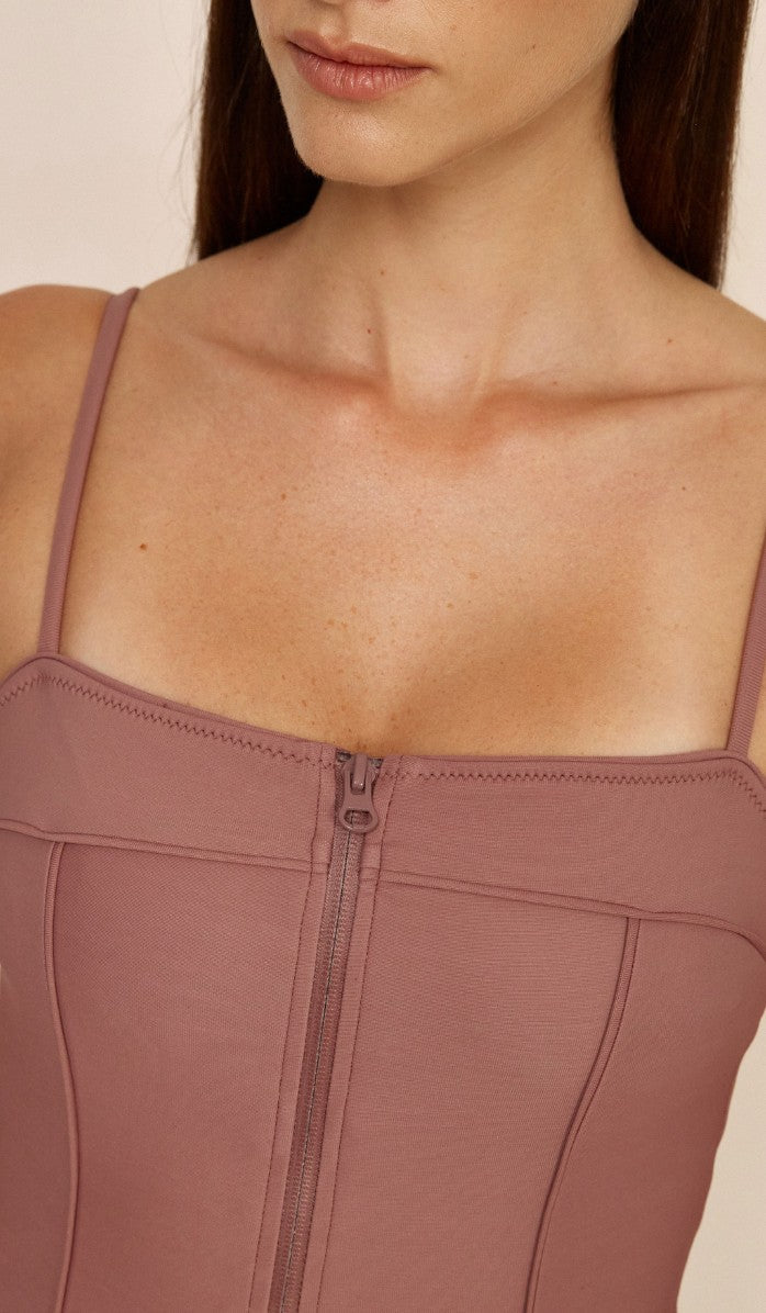 Nicole One Piece - Dusty Pink