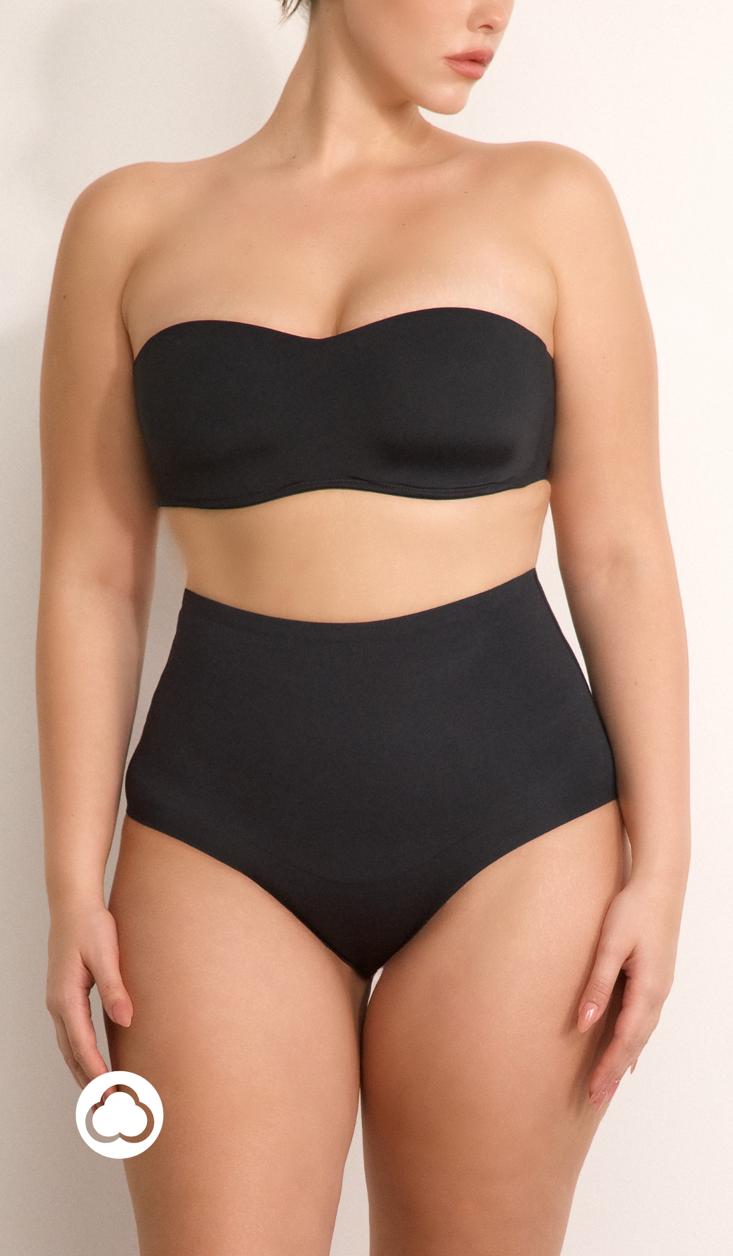 Modal Shaping Panty - Black