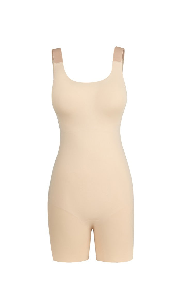 Sculpting Bodysuit Wide Straps - Powder