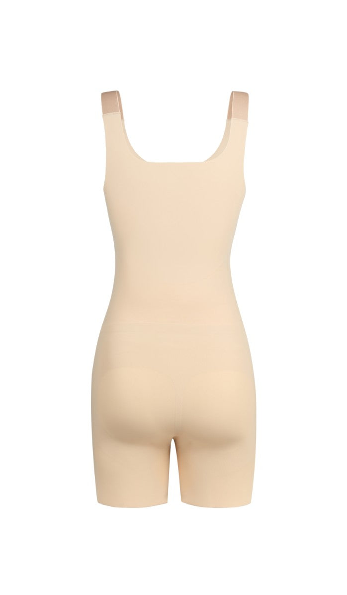 Sculpting Bodysuit Wide Straps - Powder
