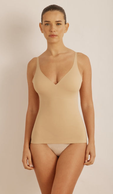 Sculpting Tank Top - Powder
