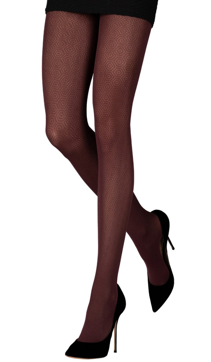 Tights - Hexagon - Wine - Image 7