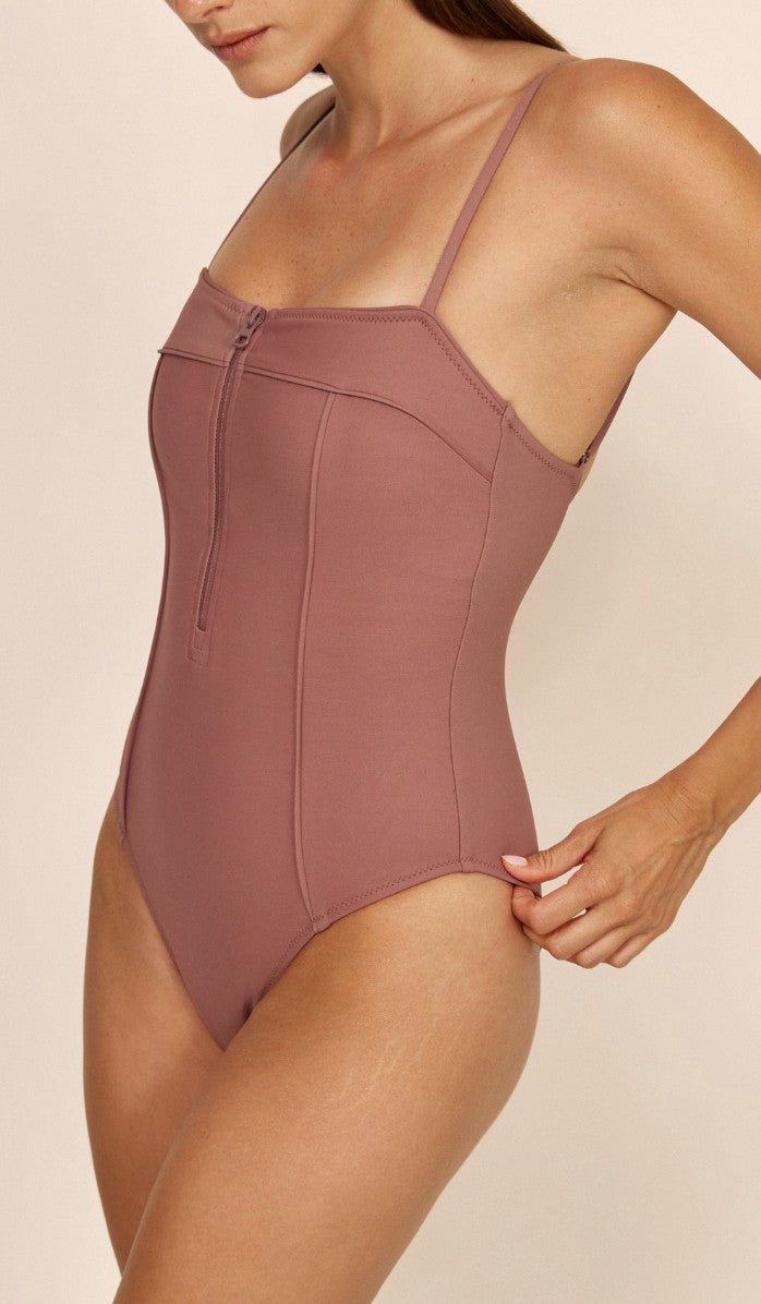 Nicole One Piece - Dusty Pink