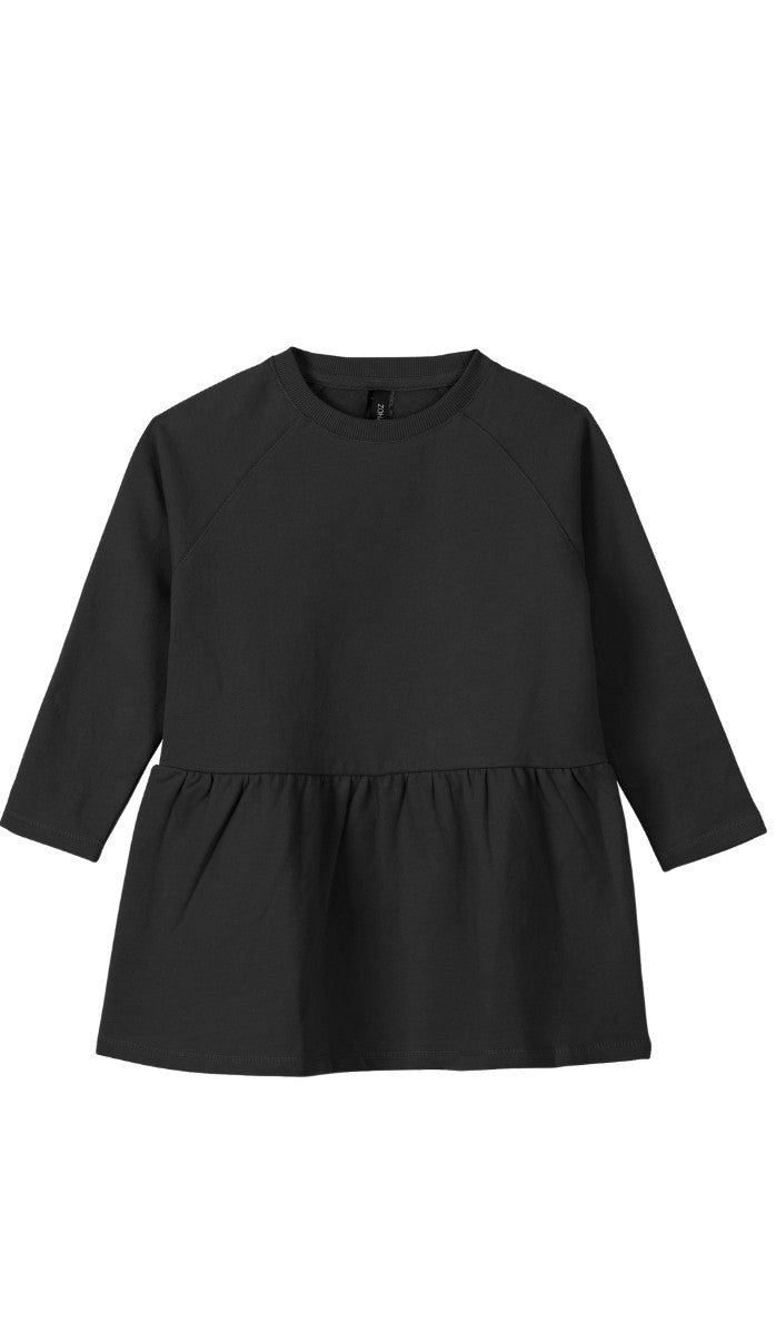 Girls' Sweatshirt Dress - Romy - Black (2)