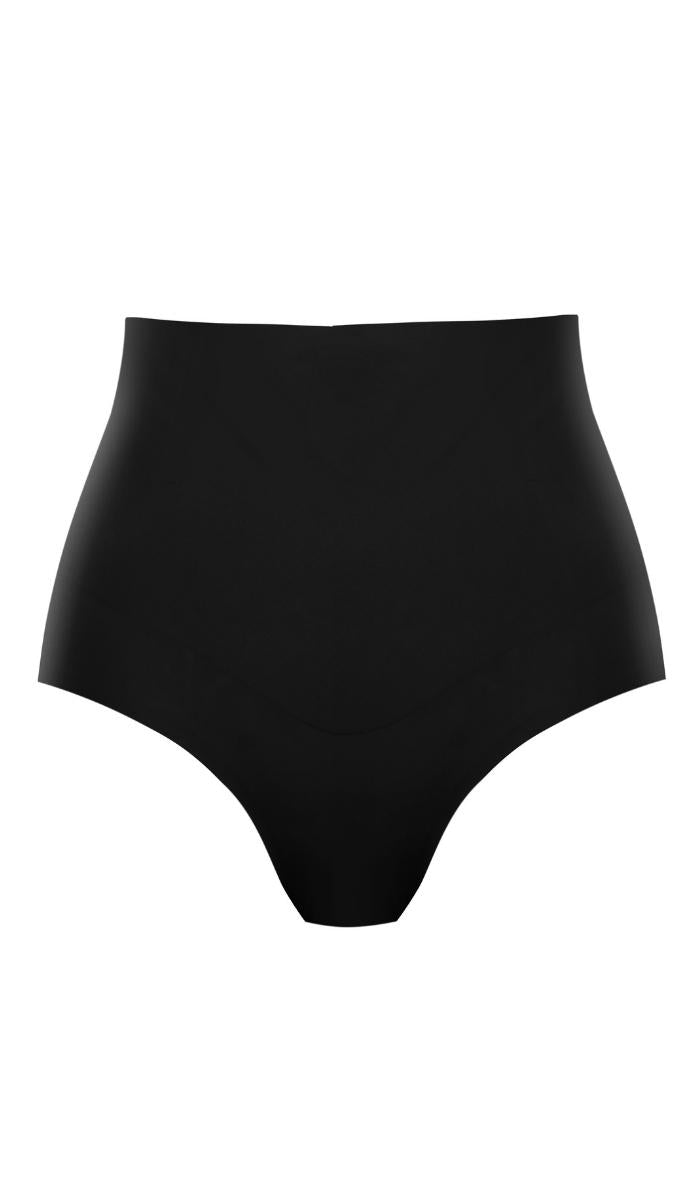 HIGH CUT PANTIES - BLACK