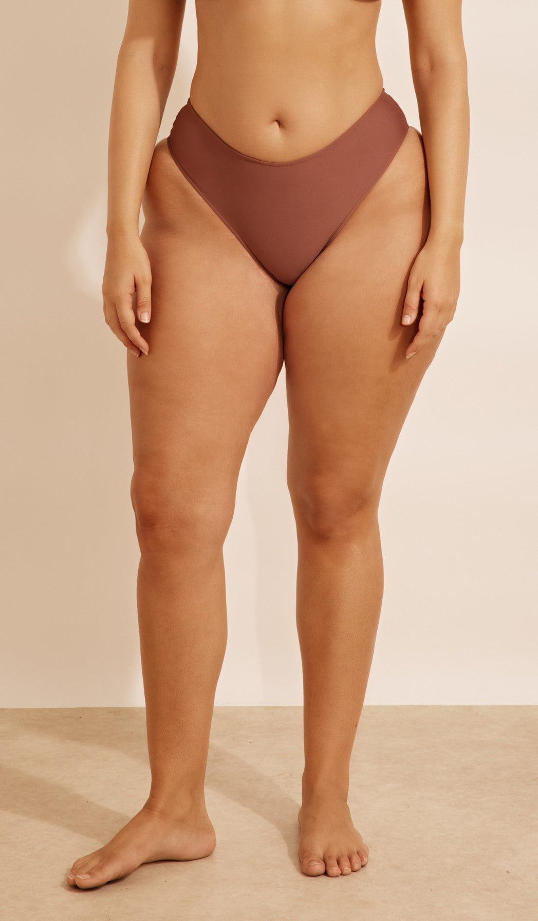 Chloe Bikini Bottom - Smoky Pink