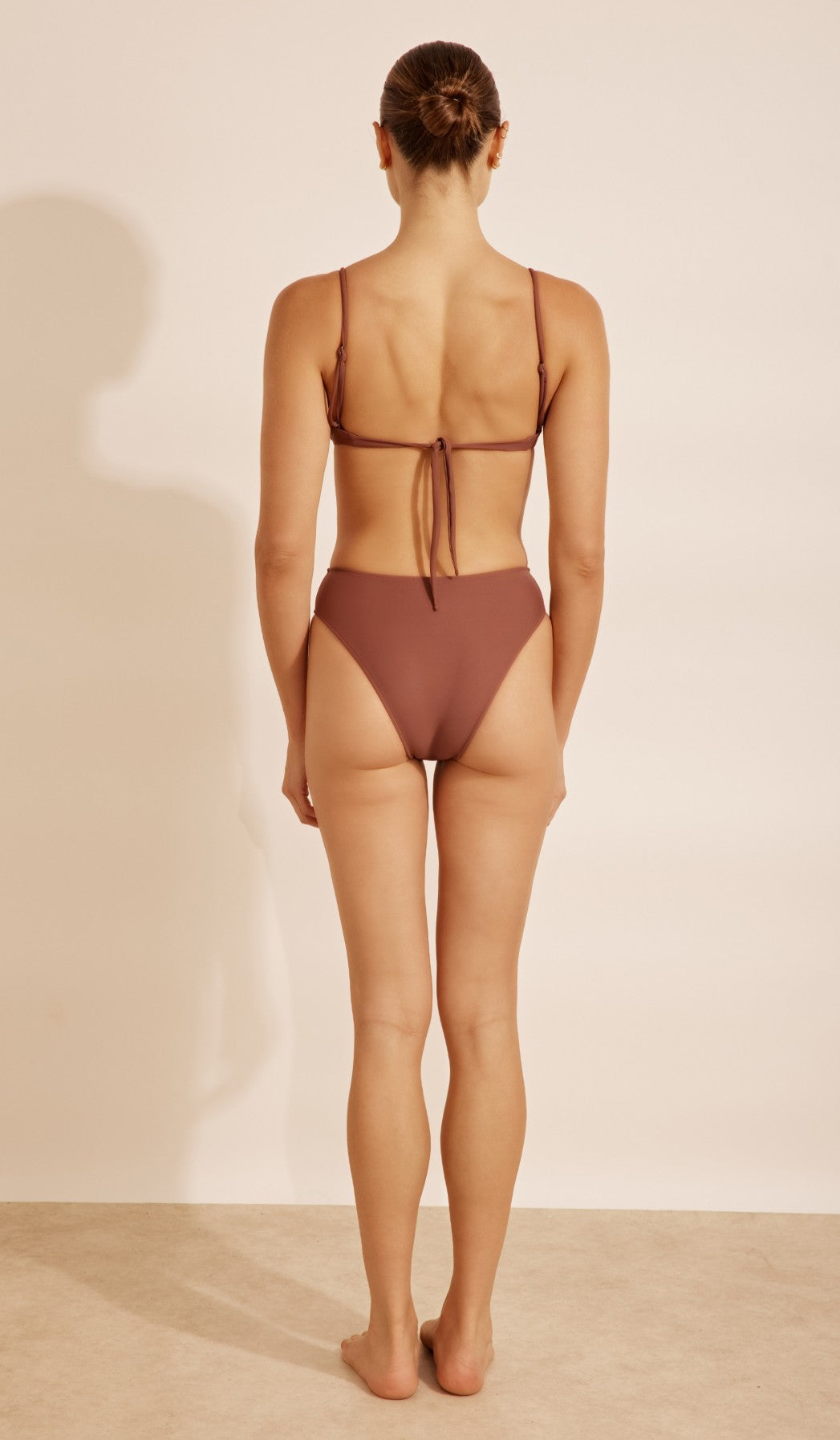 Chloe Bikini Bottom - Smoky Pink