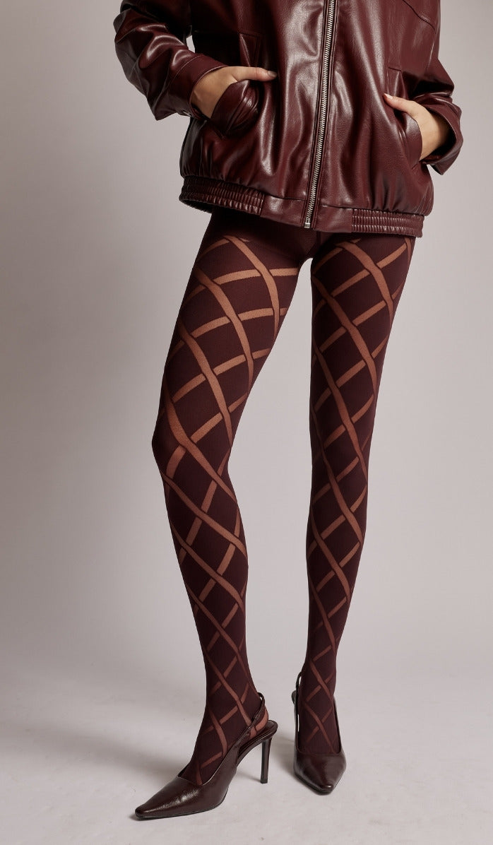 Diamond Tights - Wine