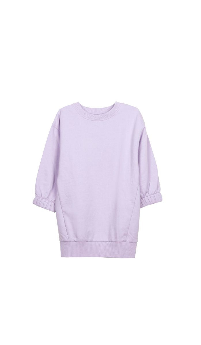 Girls' Sweatshirt Dress - Daffy - Lilac (3)