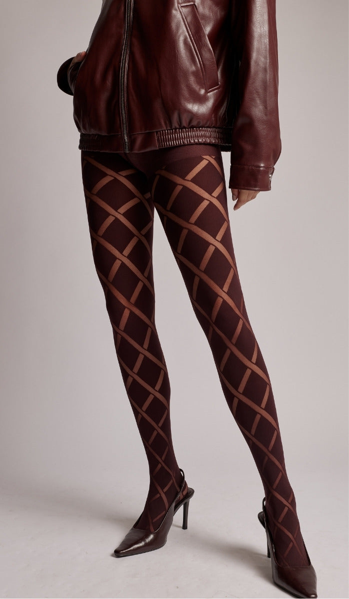 Diamond Tights - Wine
