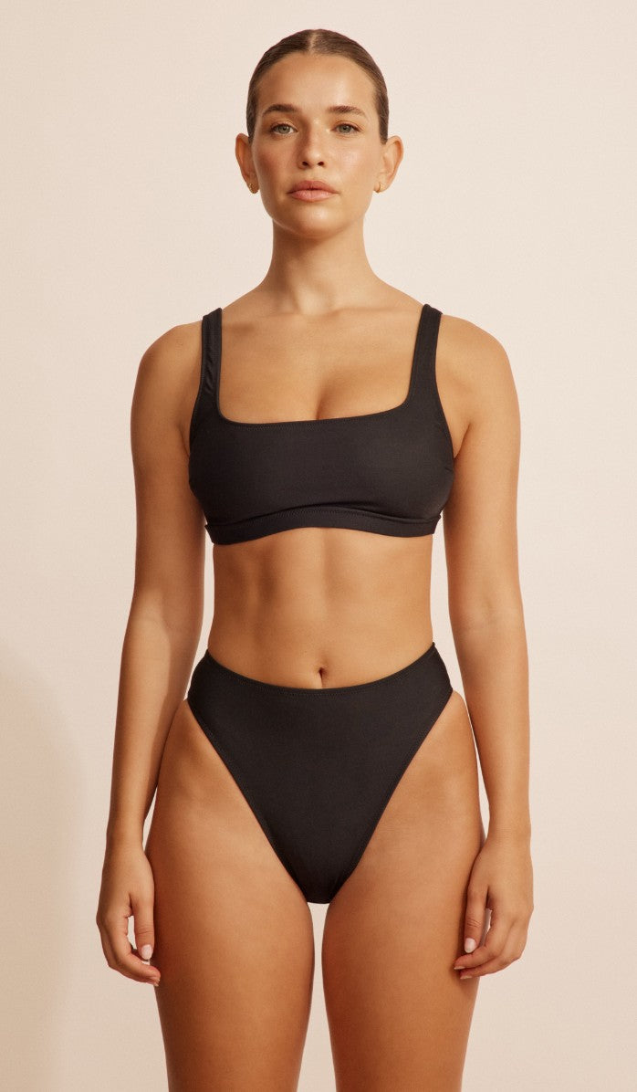 Luna Bikini Top - Black