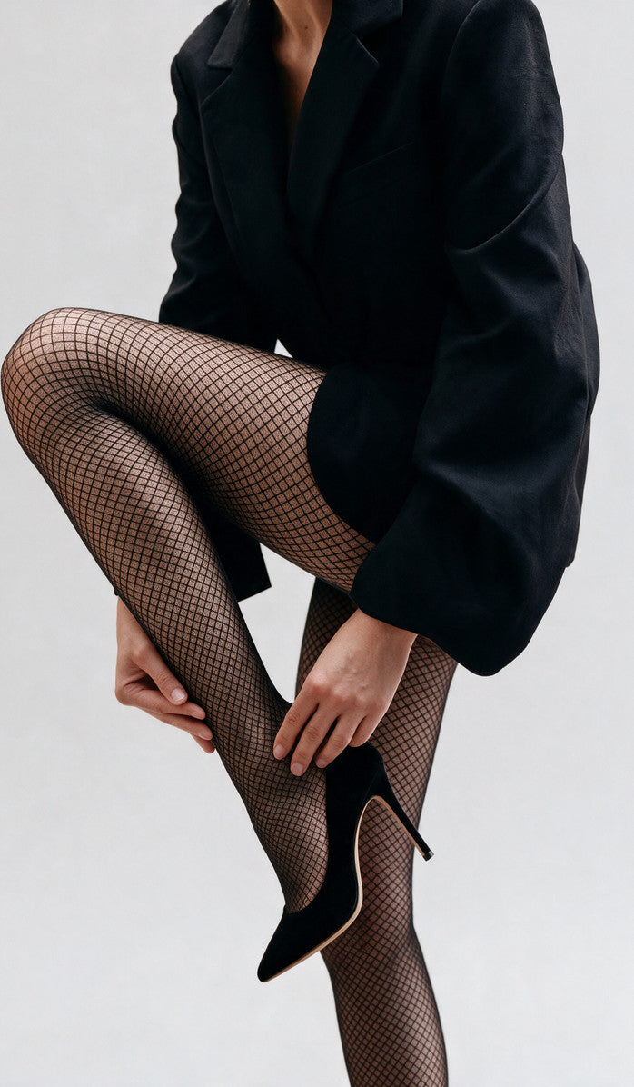 Double Micromesh Tights - Black