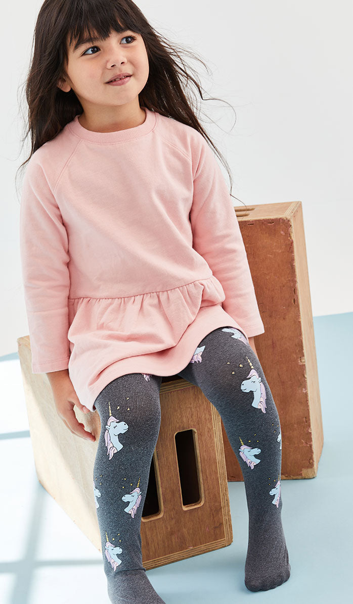 Girls' Sweatshirt Dress - Romy - Light Pink (6)
