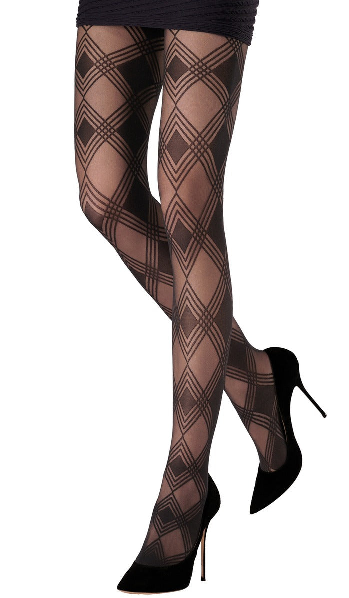 Endless Diamond Tights - Black