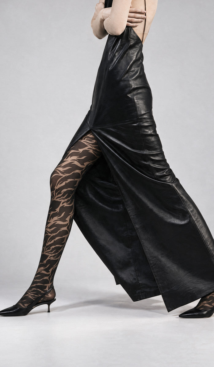 Flame Tights - Black