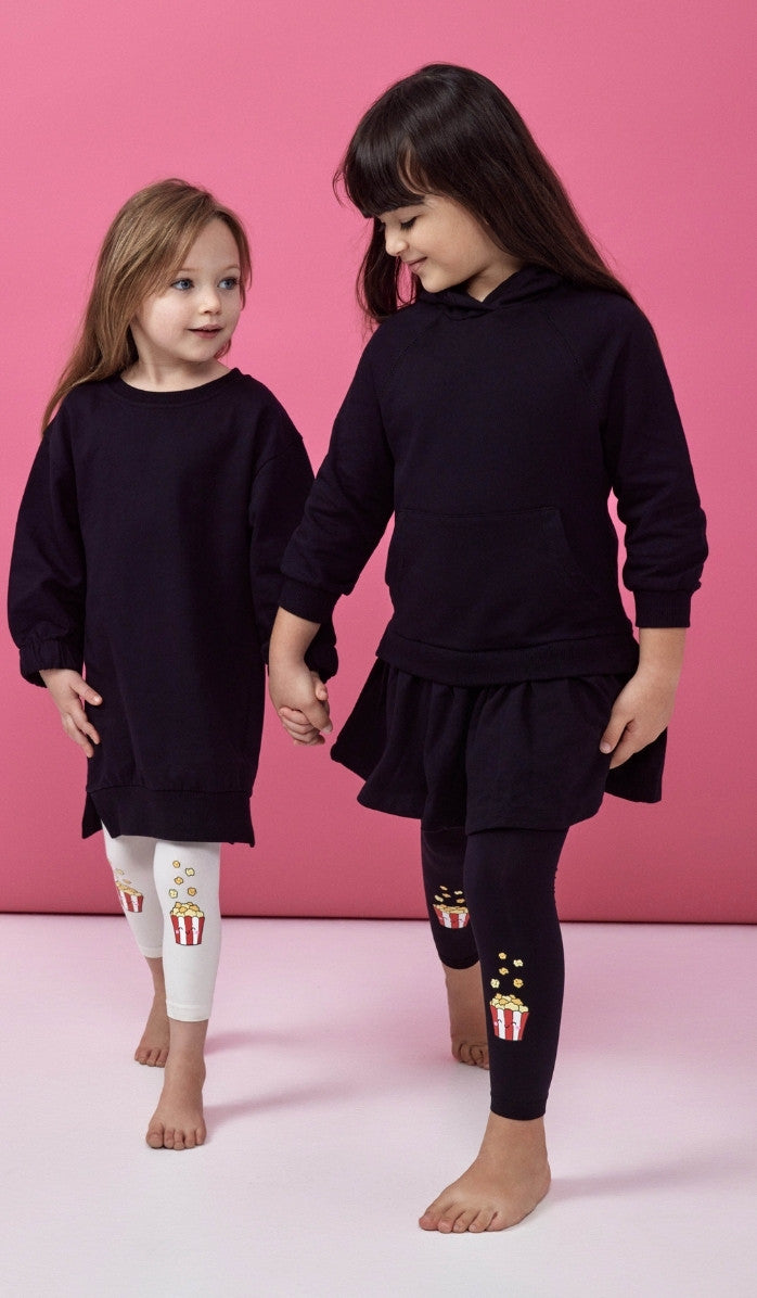Girls' Footless Tights - Hop Pop! Cream