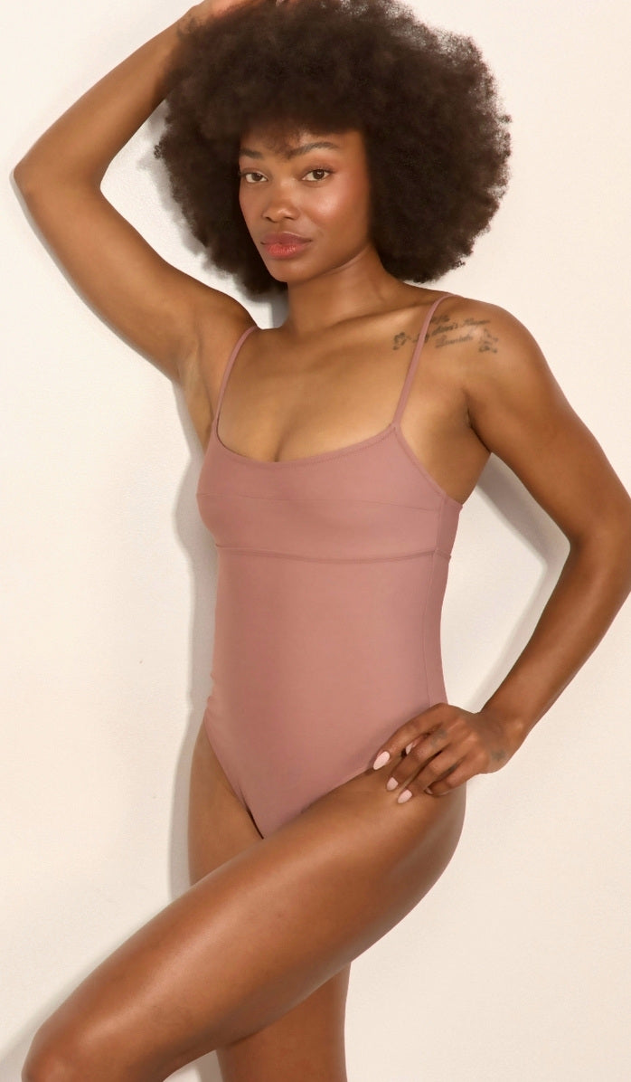 McKenzie One Piece - Dusty Pink