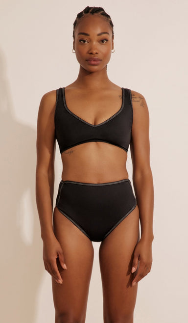 Jackie Bikini Top - Black