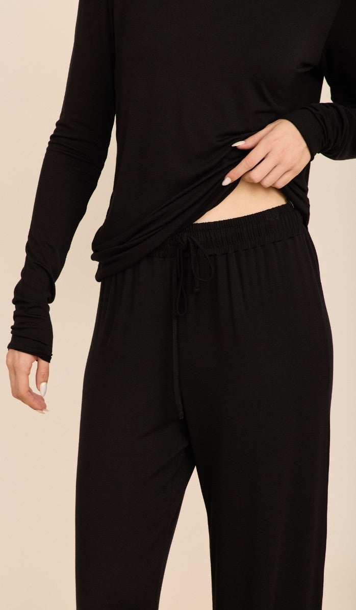 Modal Tee Set - Millie Black
