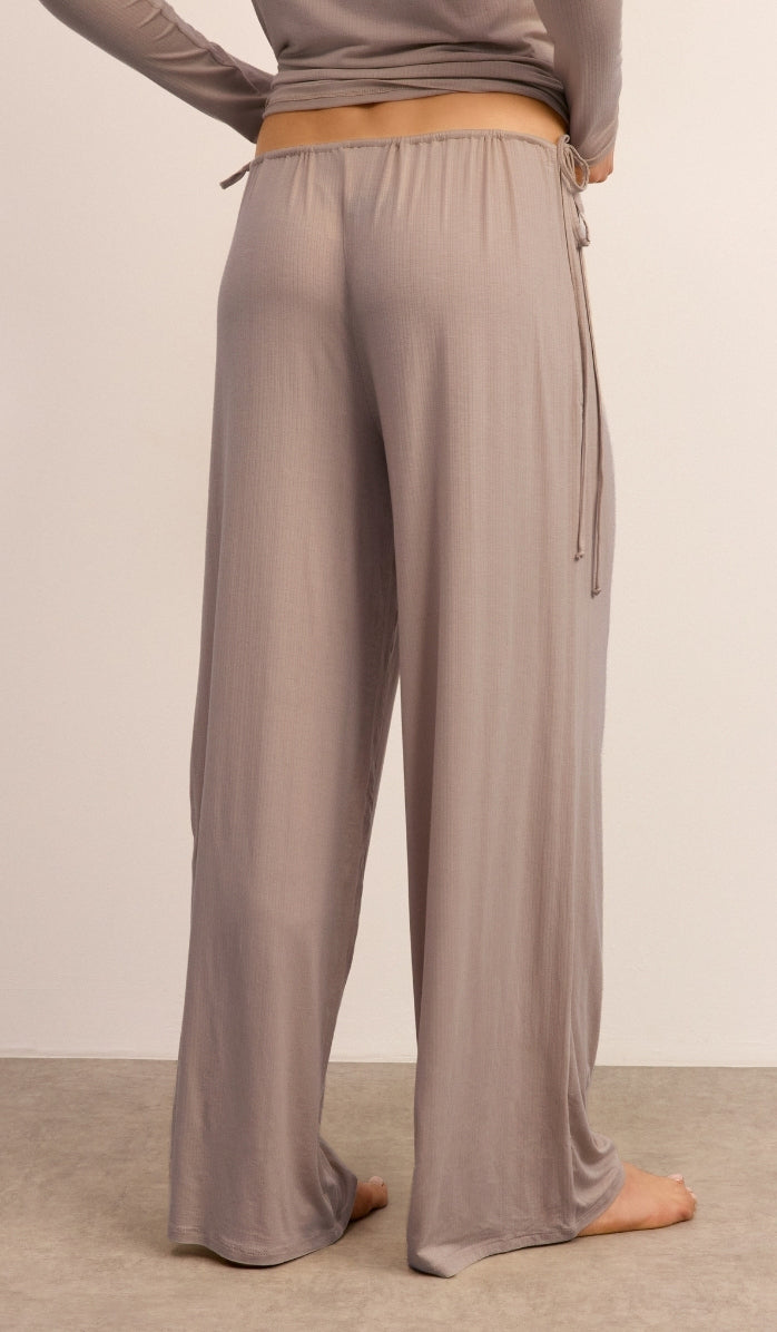 Micro Modal Tee Set - Greige
