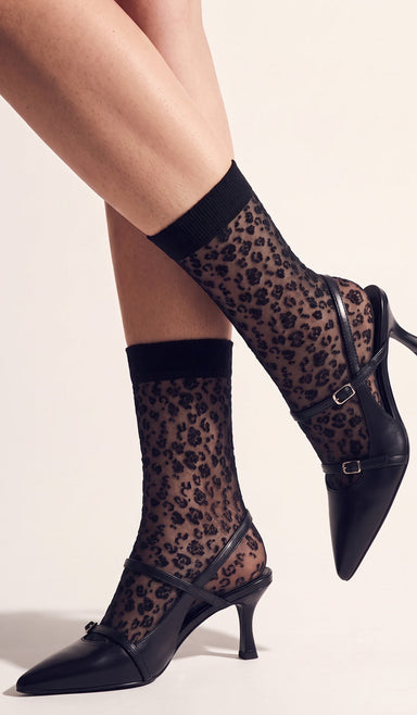 Nylon Socks - Arya Black