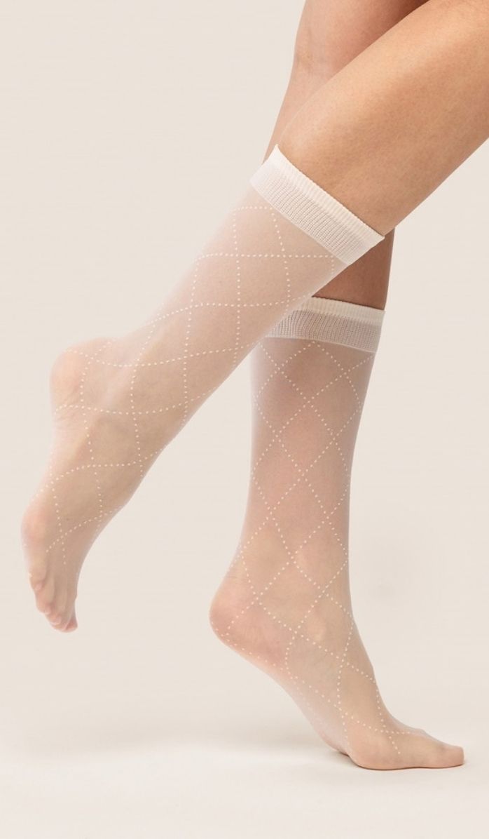 Nylon Socks - Fler Cream