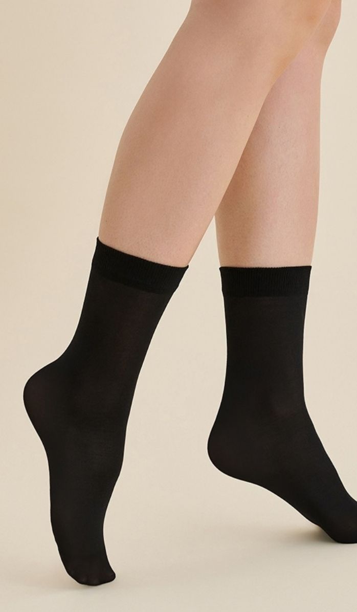 Nylon Socks - Micro Black
