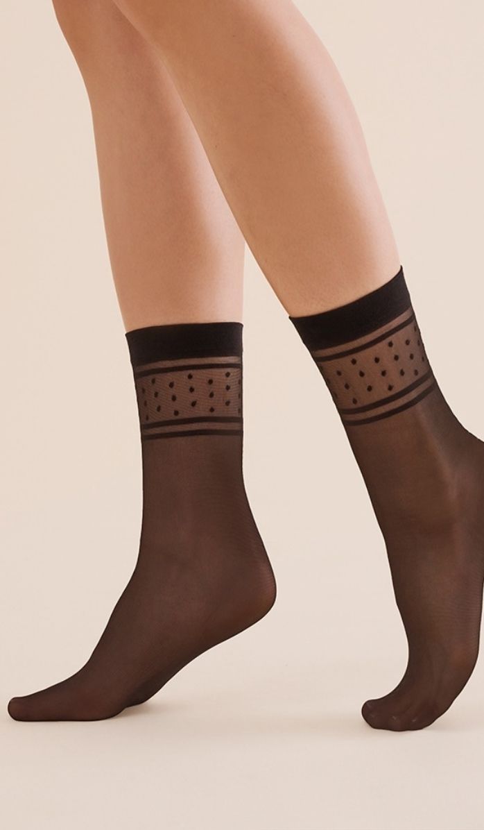 Nylon Socks - Nebi Black