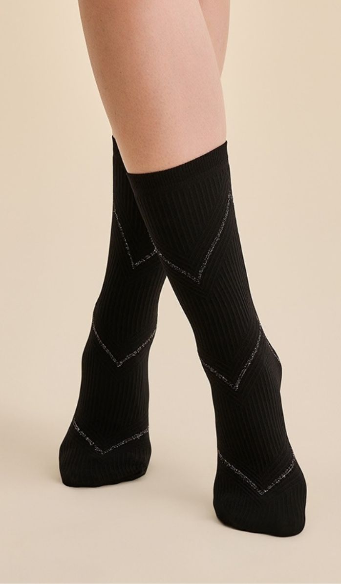 Nylon Socks - Nico Black