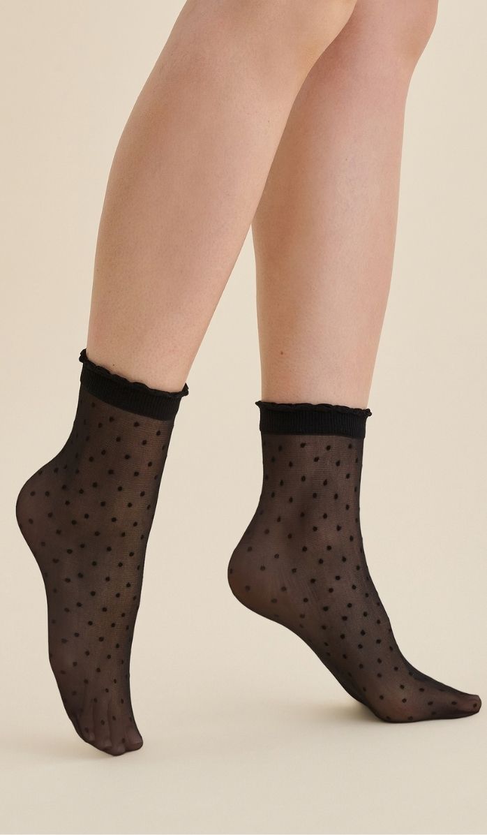 Nylon Socks - Puntina Black