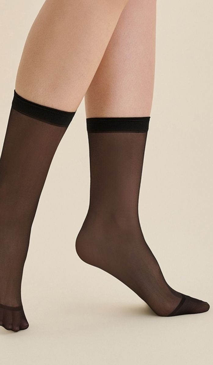 Nylon Socks - Super Black