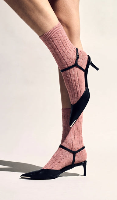 Wool Socks - Pink