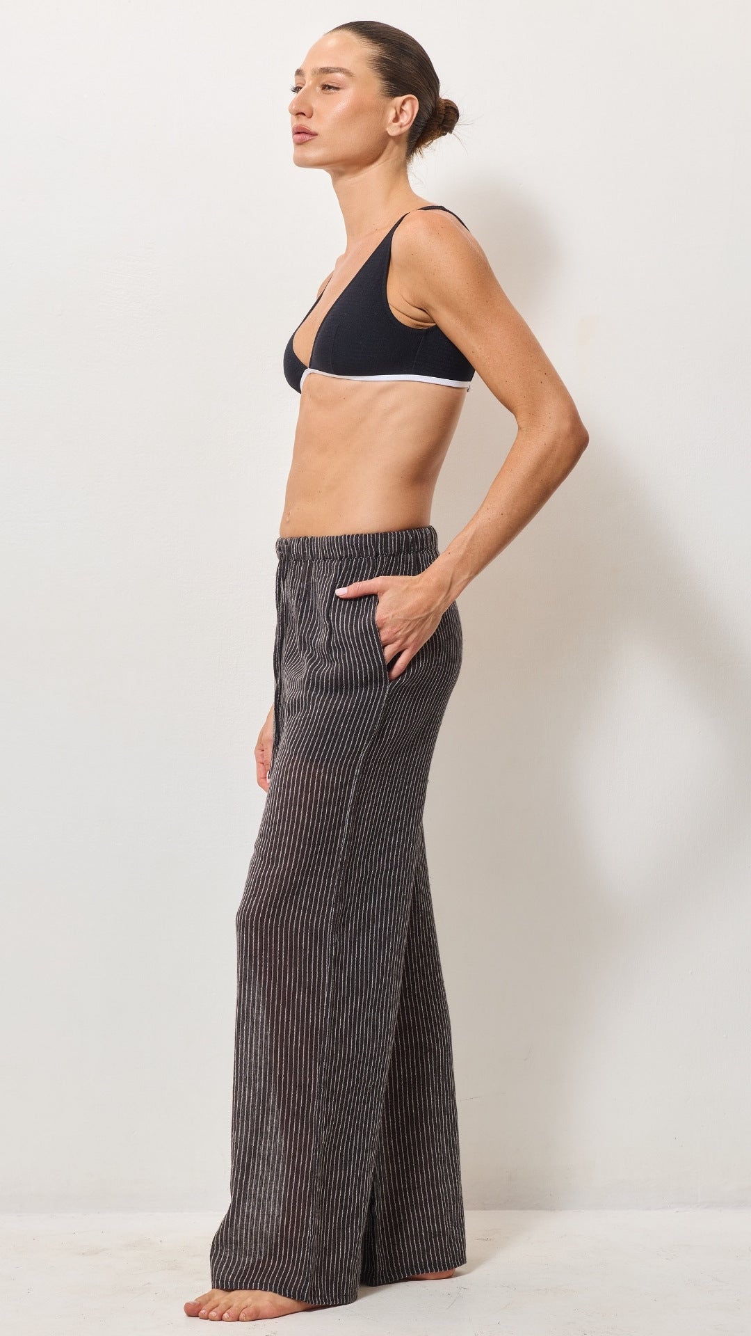 Cotton Pants - Espresso