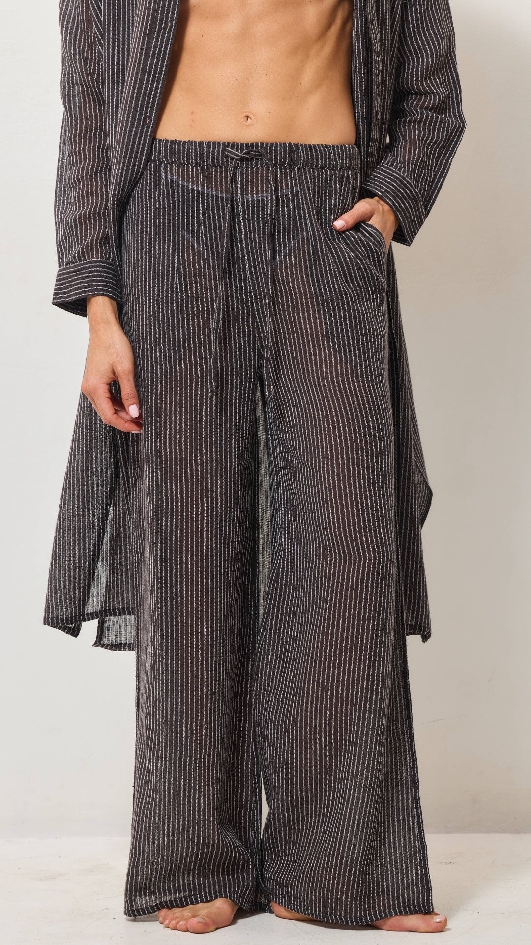 Cotton Pants - Espresso