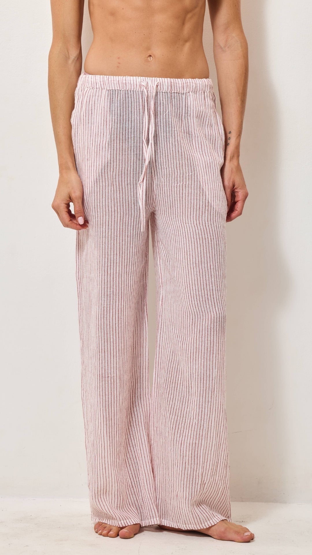 Cotton Pants - Red
