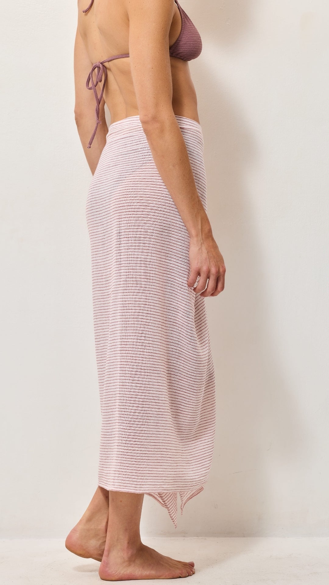 Lightweight Cotton Pareo - Red