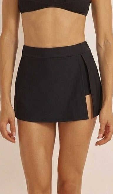 Serena Micro Mini Skort - Black