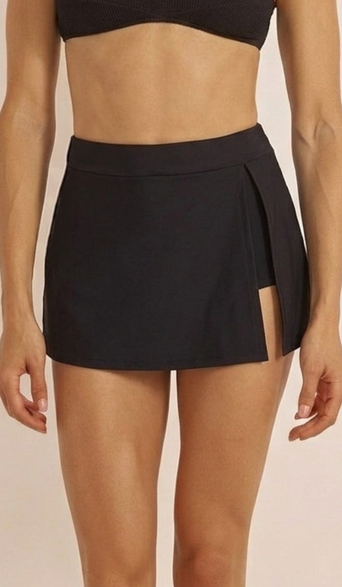 Serena Micro Mini Skort - Black